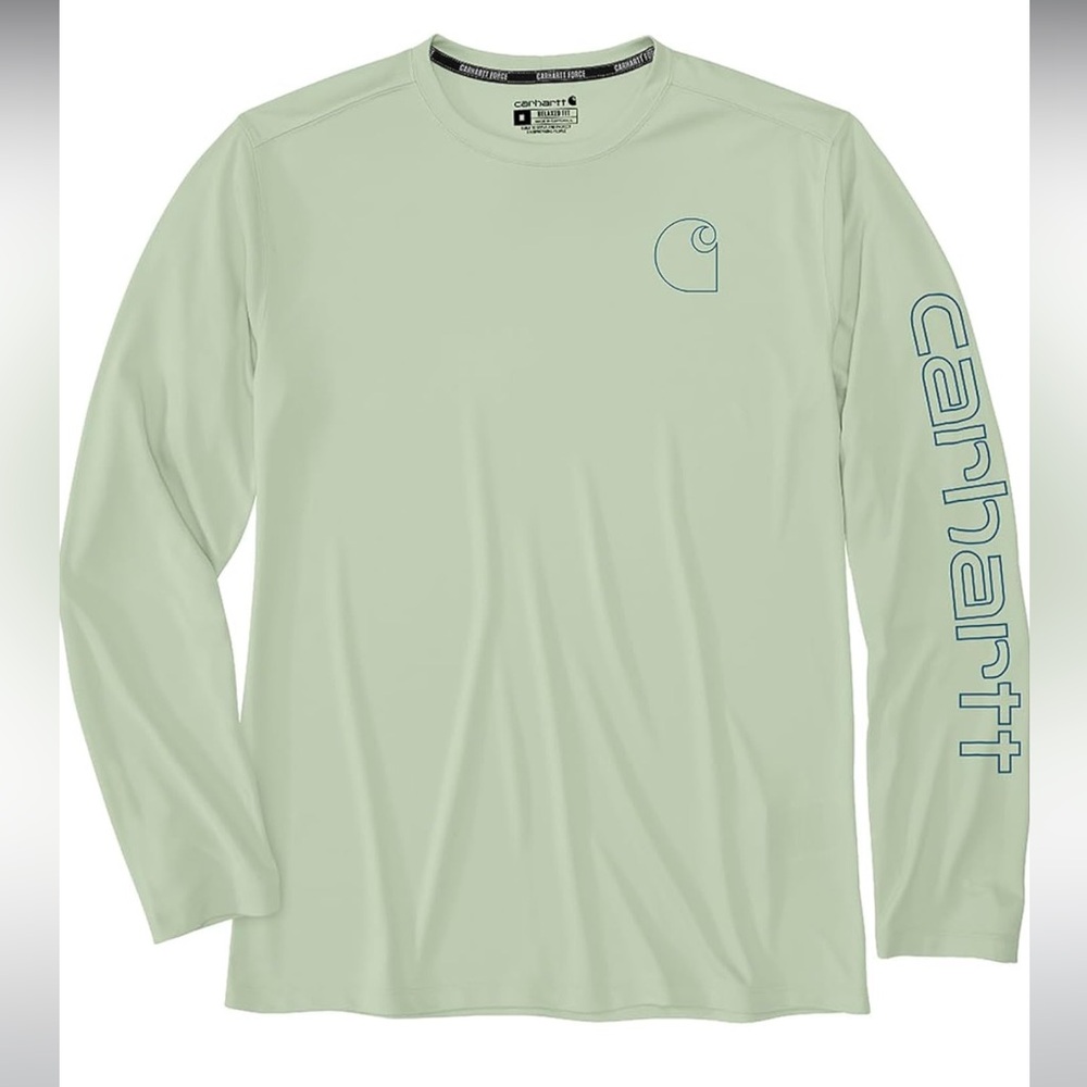 Carhartt Force Sun Defender Lightweight Long Sleeve Shirt Size XL Tall NWT